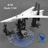 Miju Models JIG-AIR-L-FULL Duży statyw lotniczy Full Set / Large Full Set Aircraft Tripod